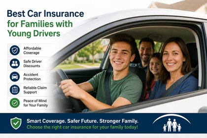 Best Car Insurance for Families with Young Drivers